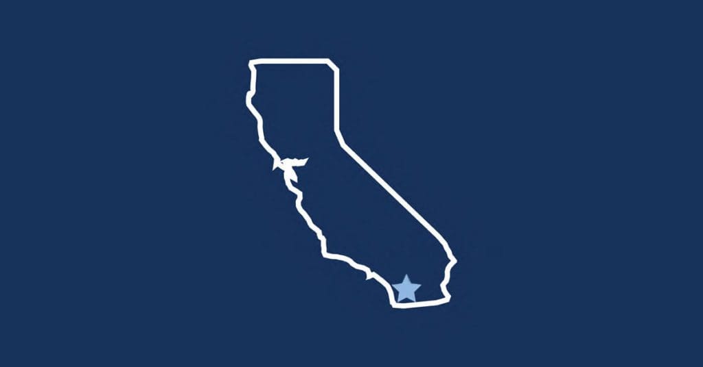 escondido CA Visit - California map icon