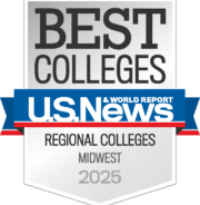 U.S. News & Work Report Best Colleges - Midwest Regional Colleges 2025 Award