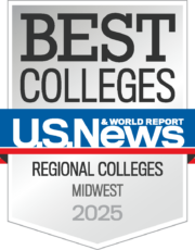 U.S. News & Work Report Best Colleges - Midwest Regional Colleges 2025 Award