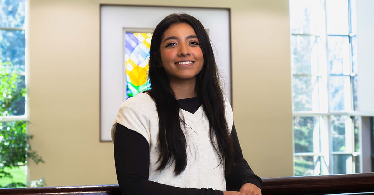 Since 1975, the Lincoln Academy of Illinois has honored outstanding senior students attending four-year higher education institutions across the state. This year, Trinity Christian College is proud to announce that Julianna Padilla is the recipient of the prestigious Student Laureate Award.